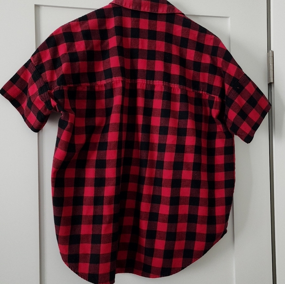 Madewell Flannel Courier Shirt in Buffalo Check Size Small - Picture 4 of 12